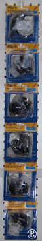 Flip It Tub Replacement Stopper Retail Pack - 7 piece clip strip for in store display
