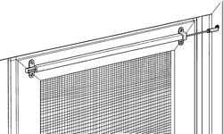 Automatic Screen Door Installation Instructions - Completed